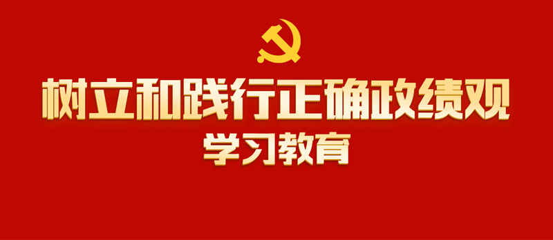 樹立和踐行正確政績(jī)觀學(xué)習(xí)教育